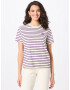 WOOD WOOD Tricou 'Mia' lila / alb - Pled.ro