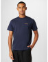 Woodbird Tricou 'Joon Scription' bleumarin / galben auriu - Pled.ro