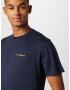 Woodbird Tricou 'Joon Scription' bleumarin / galben auriu - Pled.ro