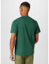 Woodbird Tricou 'Rics' verde închis / alb - Pled.ro