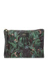 Wouf Clutch 'Janne' albastru deschis / verde / portocaliu piersică / negru - Pled.ro