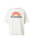 WRANGLER Tricou 'Girlfriend' portocaliu / roșu / negru / alb murdar - Pled.ro