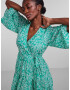 Y.A.S Rochie 'FLICK' verde jad / alb - Pled.ro