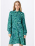 Y.A.S Rochie tip bluză bleumarin / verde / verde închis / alb - Pled.ro