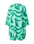 Y.A.S Rochie tip bluză 'SWIRL' verde pin / verde iarbă / verde deschis - Pled.ro