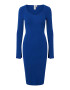 Y.A.S Rochie tricotat 'Livia' albastru cobalt - Pled.ro