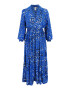 Y.A.S Tall Rochie tip bluză 'MINNY' indigo / galben / negru / alb murdar - Pled.ro