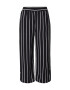 ZABAIONE Pantaloni 'Crystal' negru / alb - Pled.ro