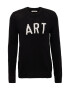 Zadig & Voltaire Pulover 'KENNEDY WE ART' negru / alb - Pled.ro