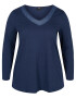 Zizzi Top 'EFANNEY' bleumarin - Pled.ro