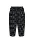 Zizzi Pantaloni 'CAANNI' negru / alb - Pled.ro