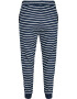 Zizzi Pantaloni de pijama 'MSOMA' albastru noapte / alb - Pled.ro