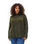 Zizzi Pulover 'MCOMFY' verde pin - Pled.ro