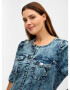 Zizzi Rochie albastru denim - Pled.ro