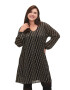 Zizzi Rochie auriu / negru - Pled.ro