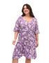 Zizzi Rochie bej / galben / lila - Pled.ro