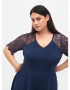 Zizzi Rochie de cocktail bleumarin - Pled.ro