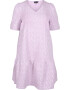 Zizzi Rochie 'Liza' mov liliachiu / alb - Pled.ro