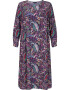 Zizzi Rochie 'Manja' indigo / verde jad / mov deschis / roz - Pled.ro