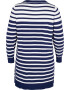 Zizzi Rochie tricotat 'CARRIE' bleumarin / alb - Pled.ro