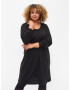 Zizzi Rochie tricotat 'LUCCA' negru - Pled.ro