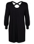 Zizzi Rochie tricotat 'LUCCA' negru - Pled.ro