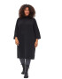 Zizzi Rochie tricotat 'MRACHEL' negru - Pled.ro