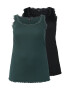 Zizzi Top 'MLIV' verde / negru - Pled.ro