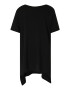 Zizzi Tricou 'ANNA' negru / alb - Pled.ro