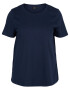 Zizzi Tricou bleumarin / roz deschis - Pled.ro