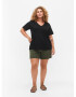 Zizzi Tricou 'Brea' negru - Pled.ro