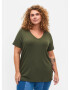 Zizzi Tricou 'Carly' verde închis - Pled.ro