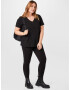 Zizzi Tricou 'DARO' negru - Pled.ro