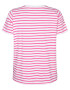 Zizzi Tricou 'EDORIT' roz / alb - Pled.ro