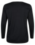 Zizzi Tricou 'Malma' auriu / negru - Pled.ro