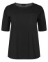 Zizzi Tricou 'Mcharline' negru - Pled.ro