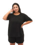 Zizzi Tricou 'Mcharline' negru - Pled.ro