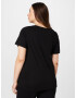 Zizzi Tricou 'TIFFANY' negru / alb - Pled.ro