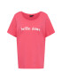 Zizzi Tricou 'TIFFANY' roz / alb - Pled.ro