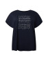 Zizzi Tricou 'VERA' bleumarin / alb - Pled.ro