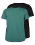 Zizzi Tricou verde / negru - Pled.ro