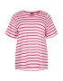 Zizzi Tricou 'VIVI' roz / alb - Pled.ro