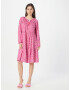 Zwillingsherz Rochie 'Audrey' ciclam / roz / rosé - Pled.ro