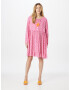 Zwillingsherz Rochie 'Melody' fucsia / alb - Pled.ro