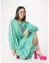 Zwillingsherz Rochie 'Melody' verde jad / alb - Pled.ro