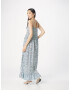 Zwillingsherz Rochie 'Ramona' bleumarin / turcoaz / alb - Pled.ro