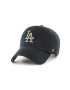 47brand șapcă de baseball din bumbac MLB Los Angeles Dodgers culoarea negru cu imprimeu - Pled.ro