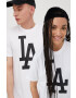 47brand tricou din bumbac Mlb Los Angeles Dodgers - Pled.ro