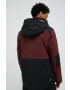 4F geaca de snowboard culoarea bordo - Pled.ro