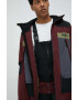 4F geaca de snowboard culoarea bordo - Pled.ro